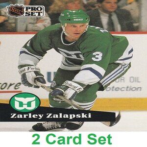 Zarley Zalapski Hockey Card Collection